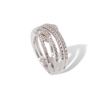 Anneau Mirco Visconti Femme in Or blanc Diamante 0.65 Ct CP522 - CP522